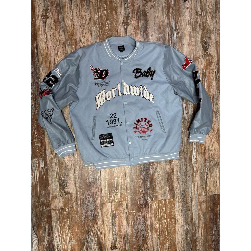 Boohoo Man X Dababy Jacket Size 4XL Season 1 Limited Edition Hip-Hop Rap 2013